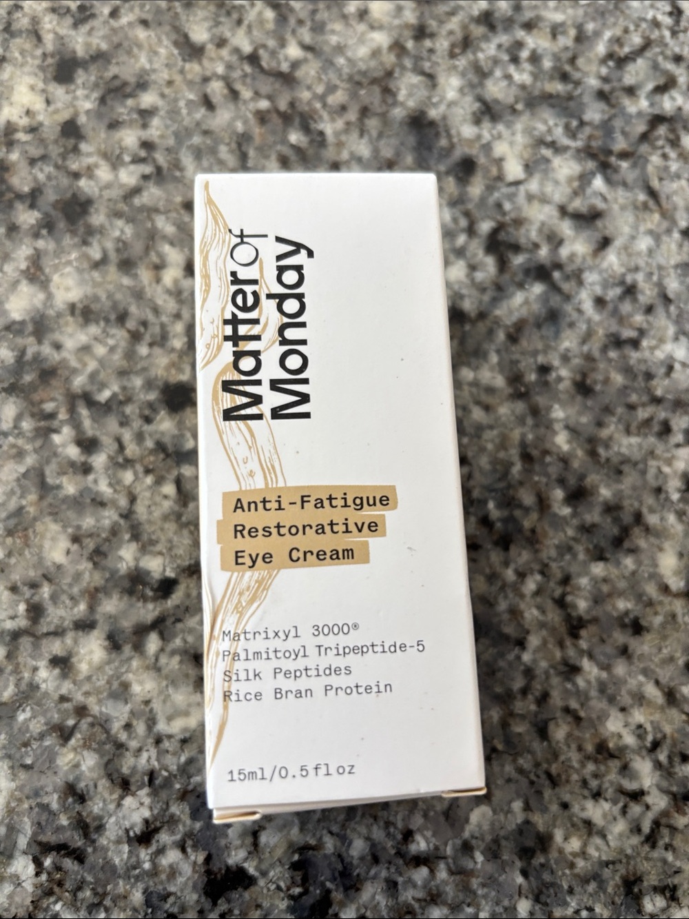 Anti-Fatigue Restorative Eye Cream - White/Tan Matter of Monday new